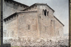Espagne, Oviedo, L'Abside Romane de la vieille Eglise de Santullano