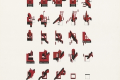 Bernard Tschumi, pabellones para el Parc de la Villette, Paris, Francia, 1982