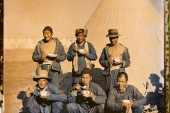 Egypte, Port-Saïd, Les Chinois au camp : La soupe