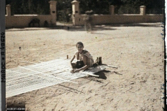 Maroc, Marrakech, Le tisserand