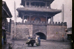 Chine, Moukden, Une porte intérieure