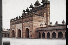 Indes, Fatehpour-Sikri, Entrée du Palais vue intérieure