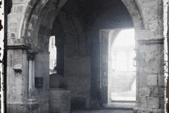 Syrie, Jérusalem, Entrée de la Mosquée d'Omar, Porte de Bab-es-Sil-Sélé