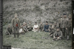 Serbie, Belgrade, Groupe d'Arméniens prisonniers tous Chrétiens (Citadelle de Belgrade)