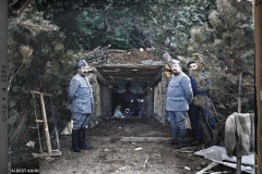 France, Conchy les Pots, Avant d'une Casemate de pièce de 75