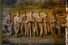 France, Quesmy, Groupe de forestiers Canadiens