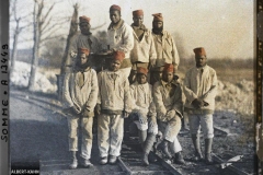 France, Ham, Tirailleurs Sénégalais au travail