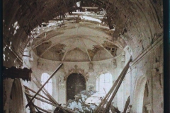 France, Marest, Guerre : La même vue intérieure