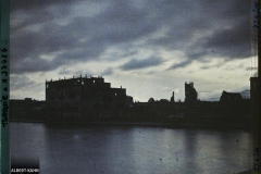 Turquie, Smyrne, La Ville incendiée, Quartier italien Effet du Soir sur le quai n°2