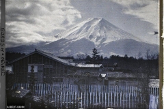 Japon, Yoshida, Fuji-yama, effet du soir