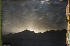 Afghanistan, Tazi, Lever du Soleil sur la Chaîne de Tazi