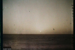 Afghanistan, Momand, Coucher de Soleil dans le désert, dans la poussière