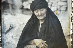 Palestine, Jérusalem, Femme d'El-Salt