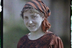 Italie, Vicence, Portait de Melle Maria Carmignato