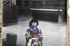 Japon, Kyoto, Fillettes 5 ans