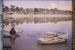 Egypte, Assouan, Savonneuse au bord du Nil