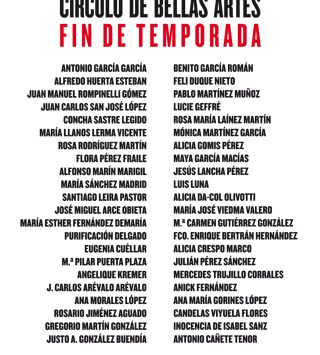 Exposición de Socios. Fin de Temporada