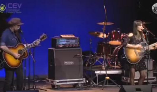 Amara, Rosendo y Rodrigo Mercado