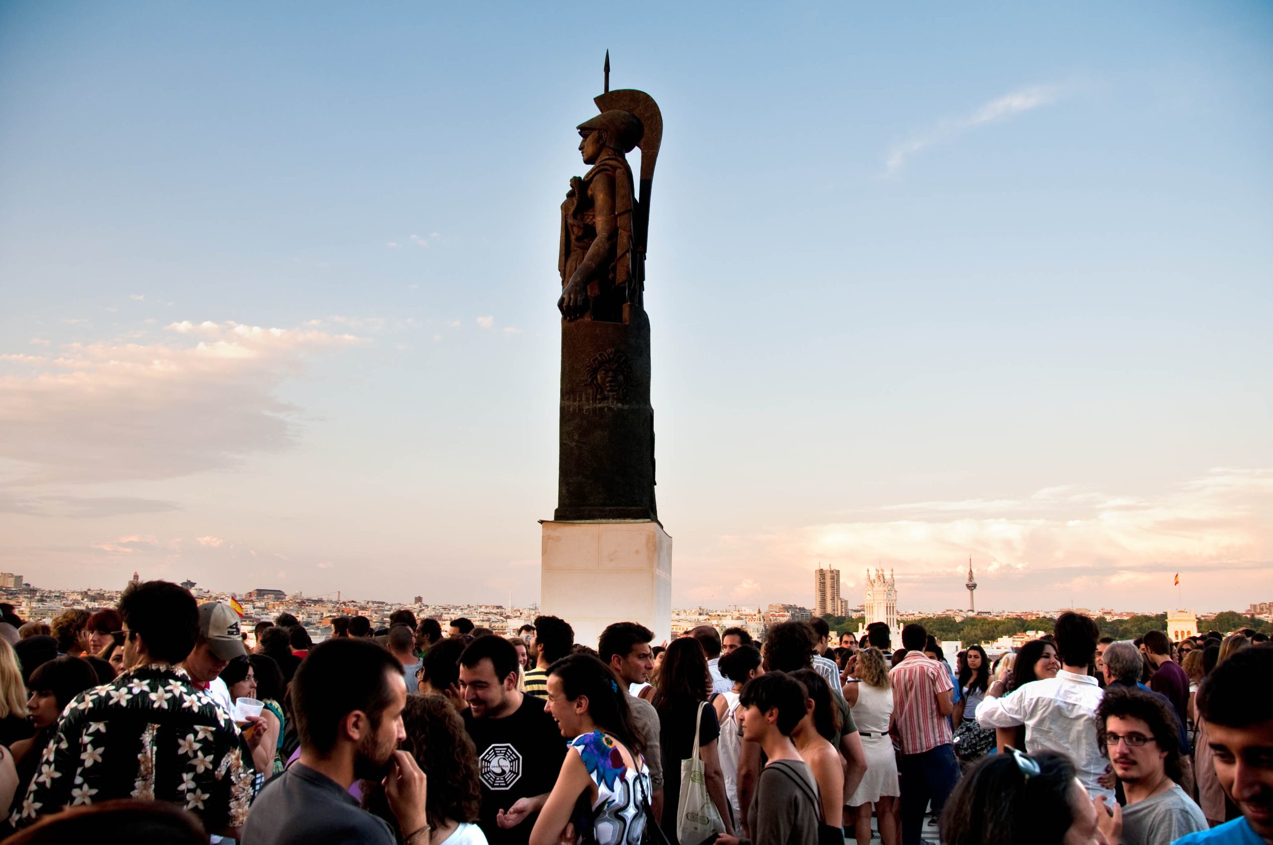 Recurso de la azotea del Círculo de Bellas Artes