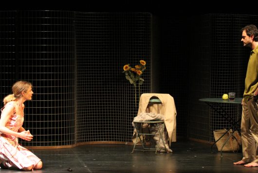 Imagen de la representación de "Los hermosos días de Aranjuez"